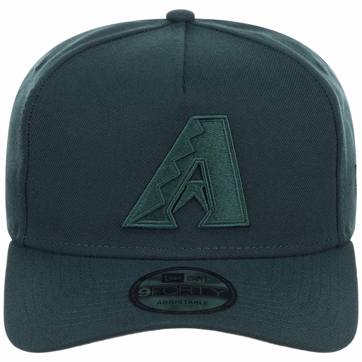 Arizona Diamondbacks MLB Dark Green FASHION CORE New Era 9FORTY A-Frame detail view