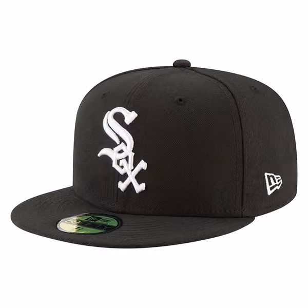 Chicago White Sox Authentic 59FIFTY Fitted MLB Cap Game Black product photo