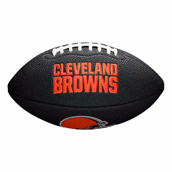 Cleveland Browns NFL Mini Football Black view 1