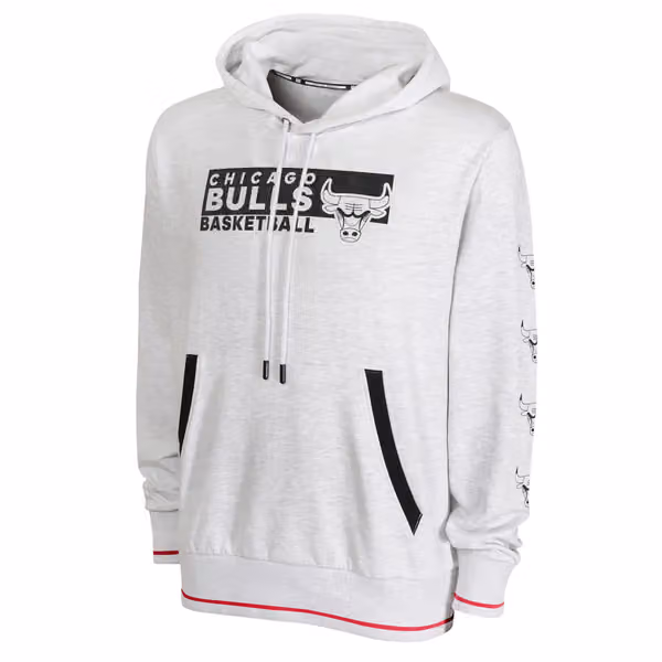 Zach Lavine #8 Chicago Bulls Outerstuff NBA Hoodie Grey view 2