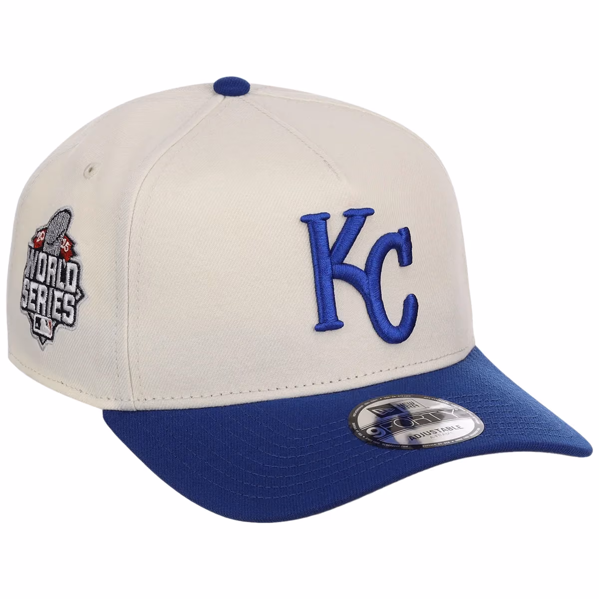 Kansas City Royals MLB Chrome OTC New Era 9FORTY A-Frame front view
