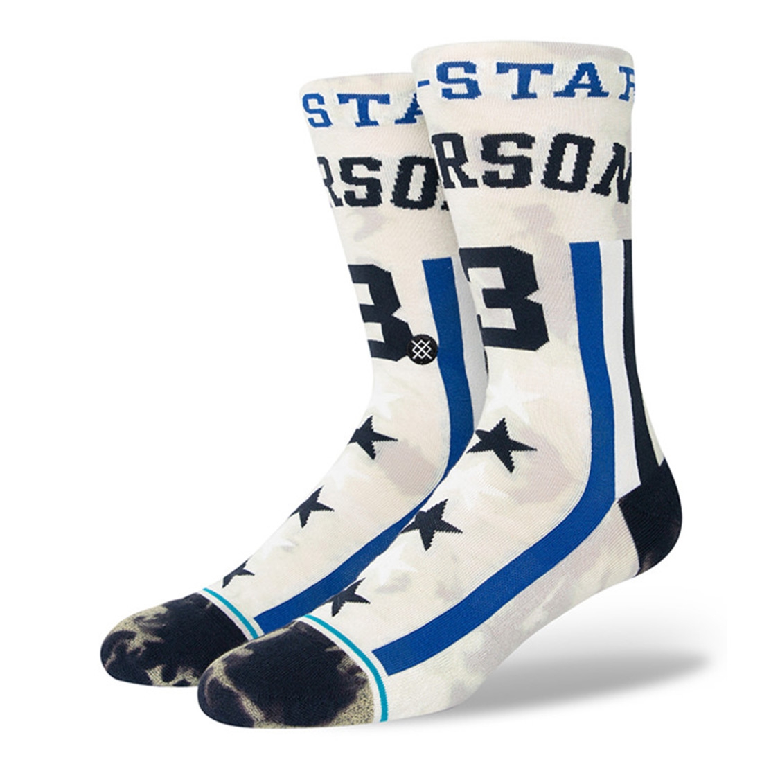 Allen Iverson All-Star Dallas NBA Crew Socken Grey view 1