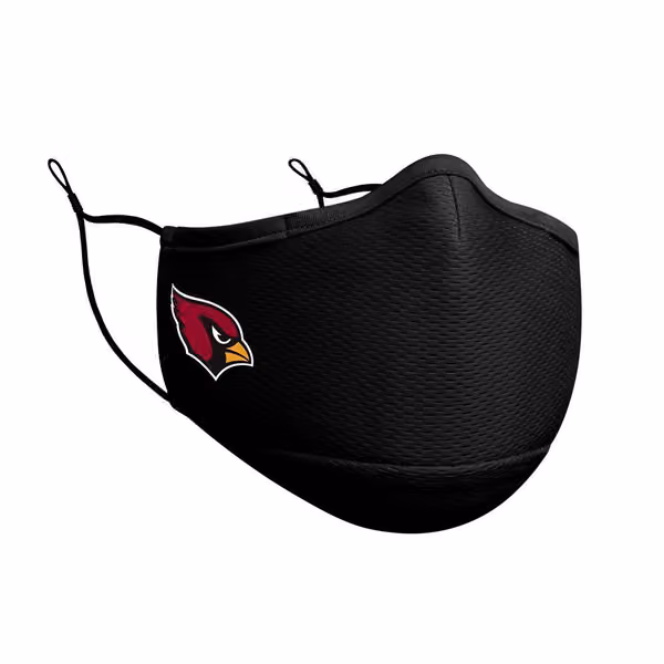 Arizona Cardinals Official NFL On-Field Face Mask Black view 2