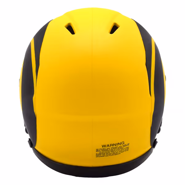 Los Angeles Rams Rave Alternate NFL Speed Mini Helmet Yellow view 2
