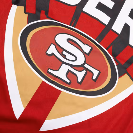 San Francisco 49ers 2025 Icon Nike Legend NFL T-Shirt Red view 3