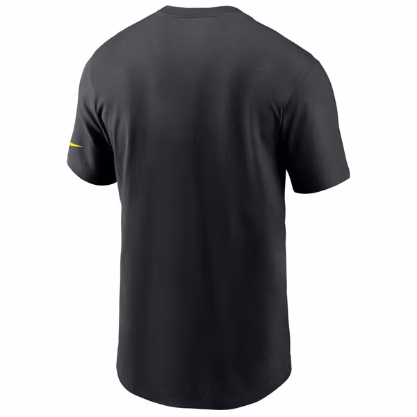 Pittsburgh Steelers Nike VOLT Dri-FIT T-Shirt Black view 2