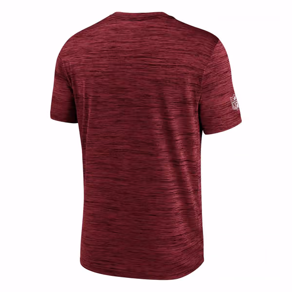 Tampa Bay Buccaneers 2025 NFL Sideline Nike Velocity Performance T-Shirt Red view 3