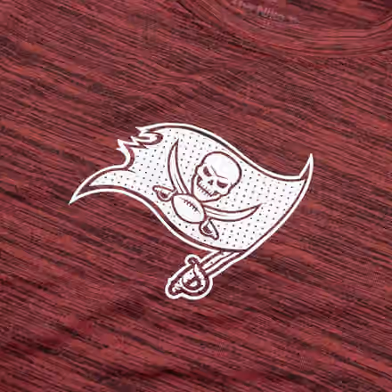 Tampa Bay Buccaneers 2025 NFL Sideline Nike Velocity Performance T-Shirt Red view 4