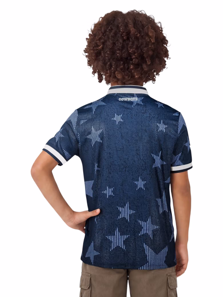 Dallas Cowboys 2026 Football x Football NFL Fan Jersey (YOUTH) view 2