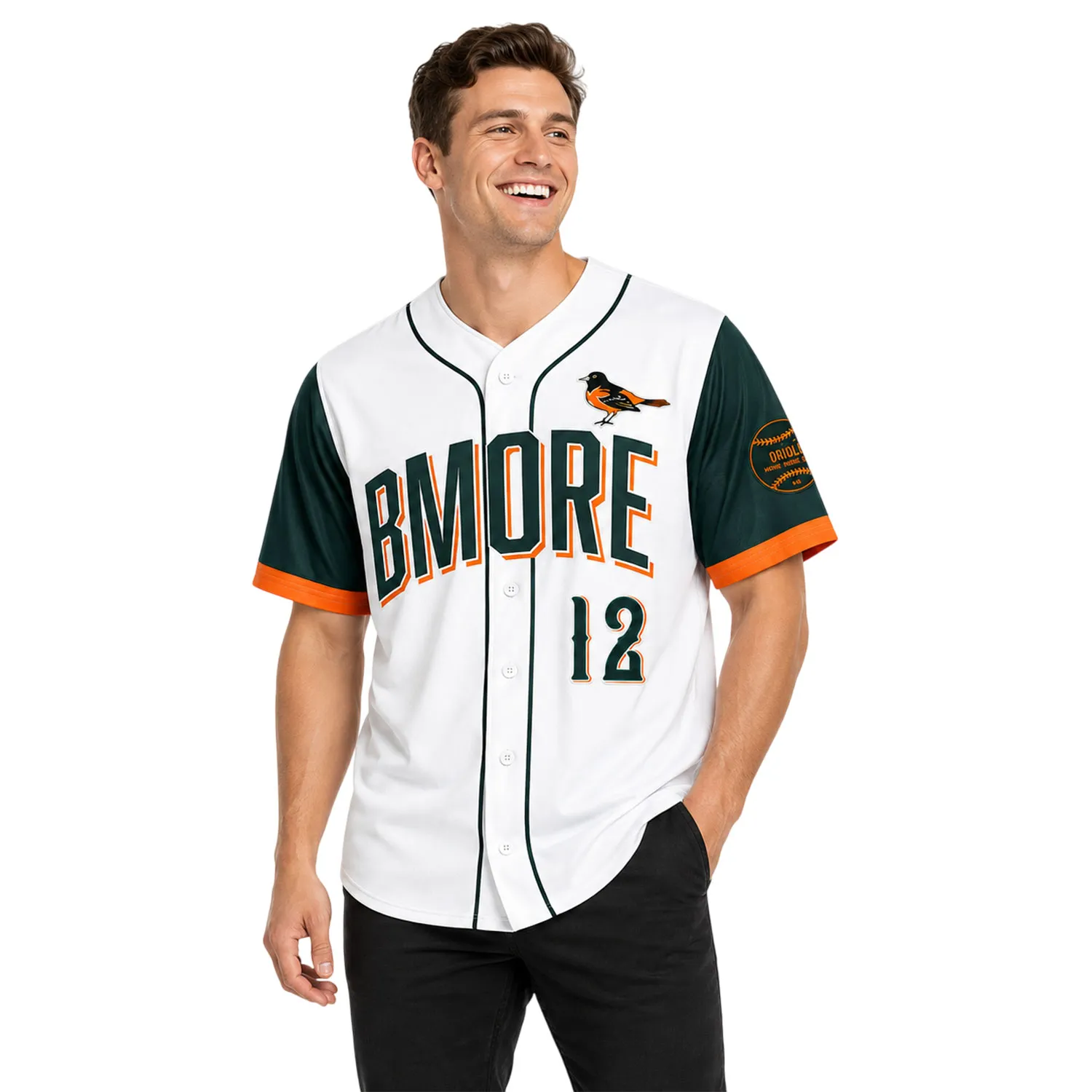 Custom Baltimore Orioles Baseball Jersey – Iconic Fan Style