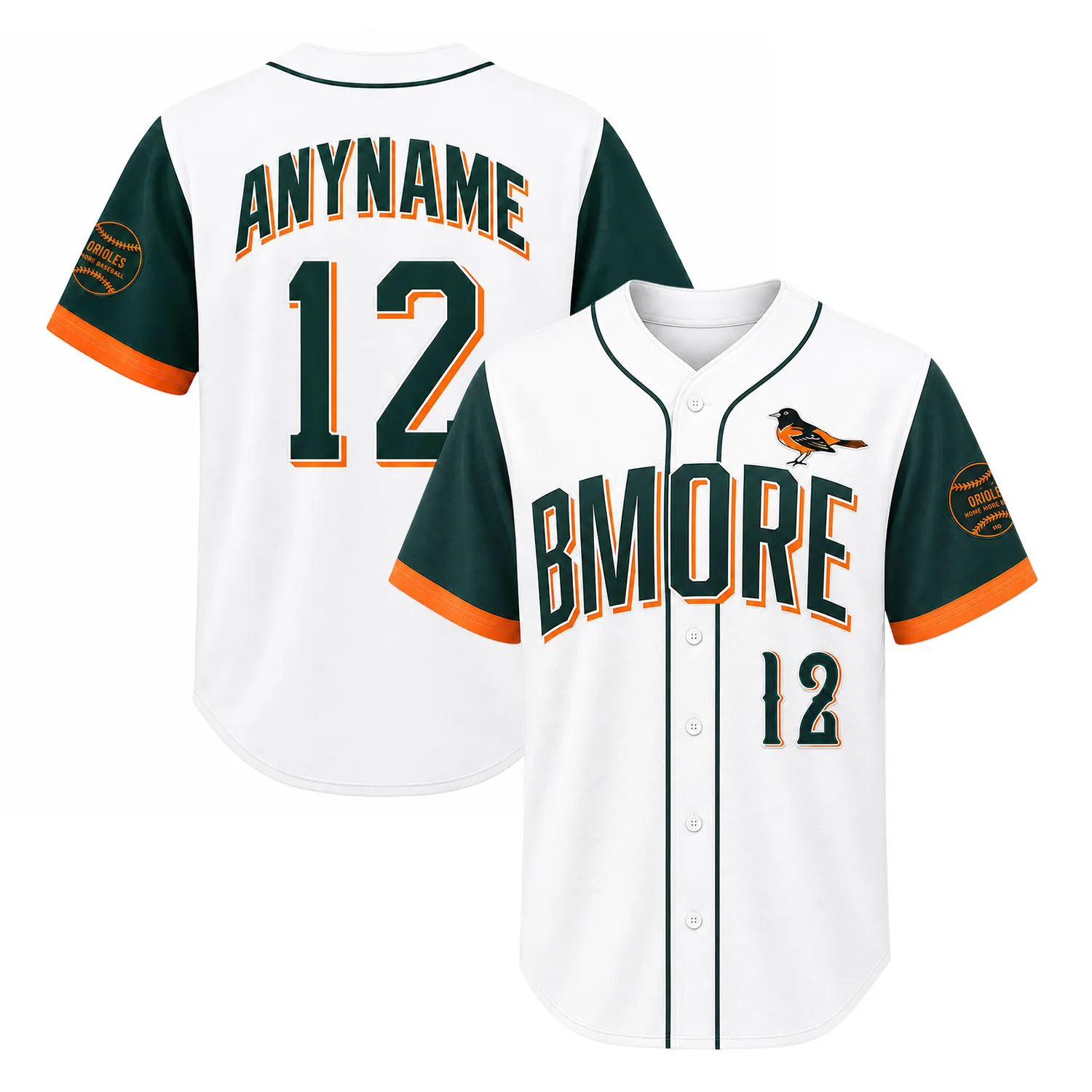 Custom Baltimore Orioles Baseball Jersey – Iconic Fan Style