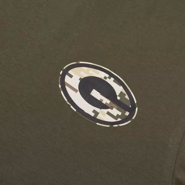 Green Bay Packers Digital Camo New Era NFL T-Shirt view 3