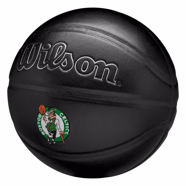 Boston Celtics Premiere Wilson NBA Basketball Black (Size 7) view 5