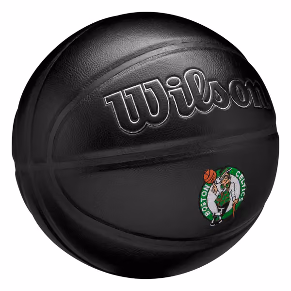 Boston Celtics Premiere Wilson NBA Basketball Black (Size 7) view 4