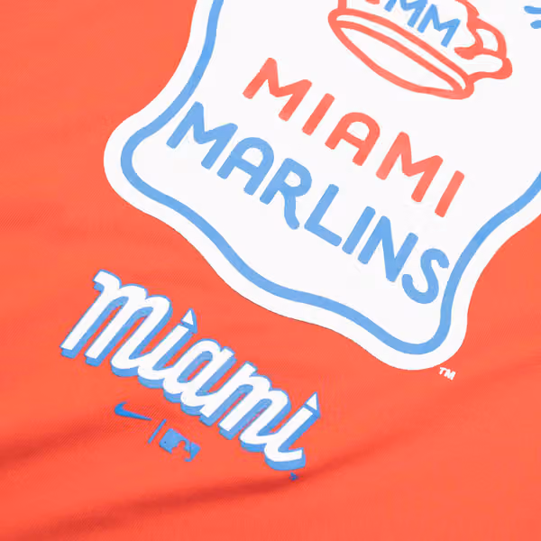 Miami Marlins City Connect Nike Legend MLB T-Shirt Red view 3