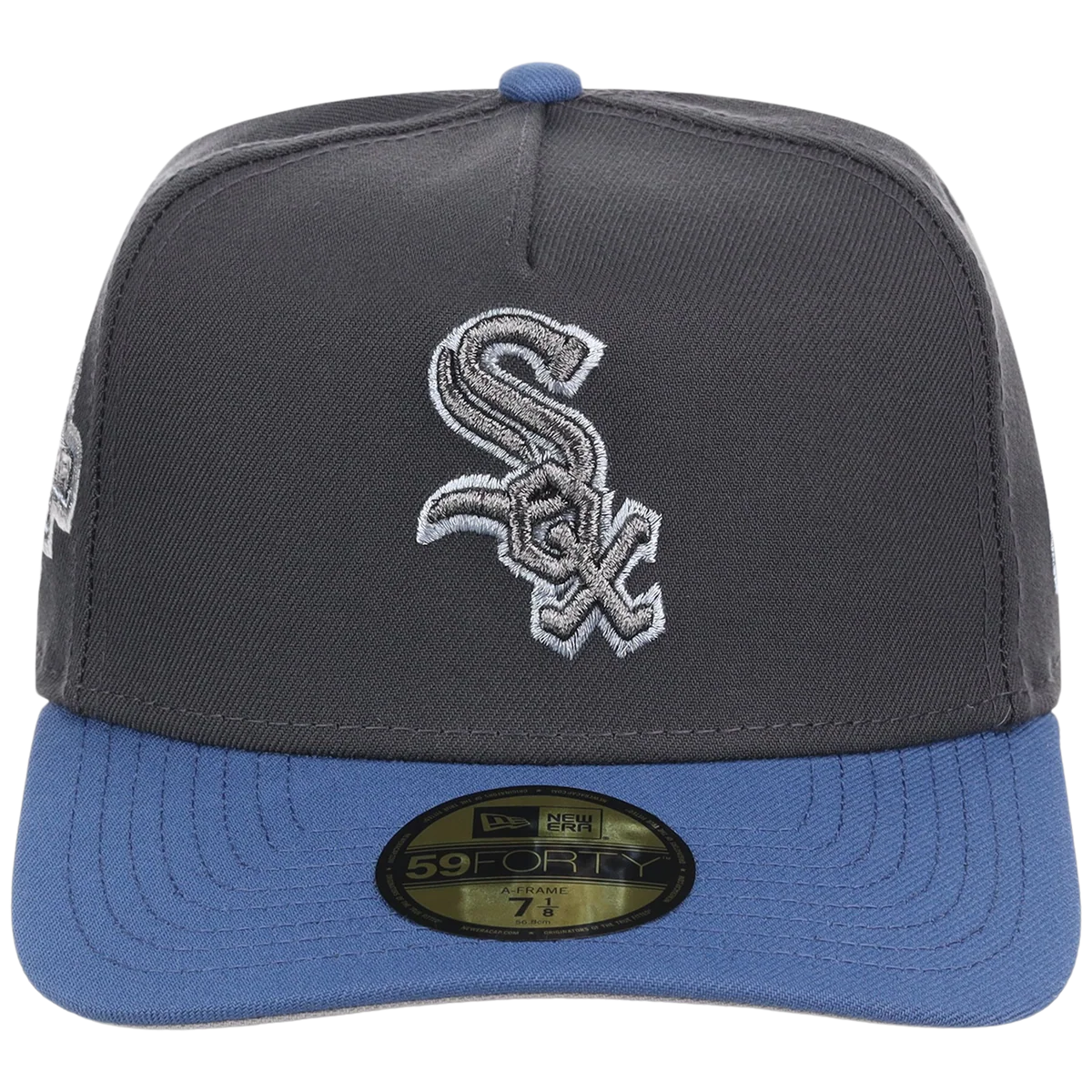 Chicago White Sox MLB Indigo Steel New Era 59FORTY detail view