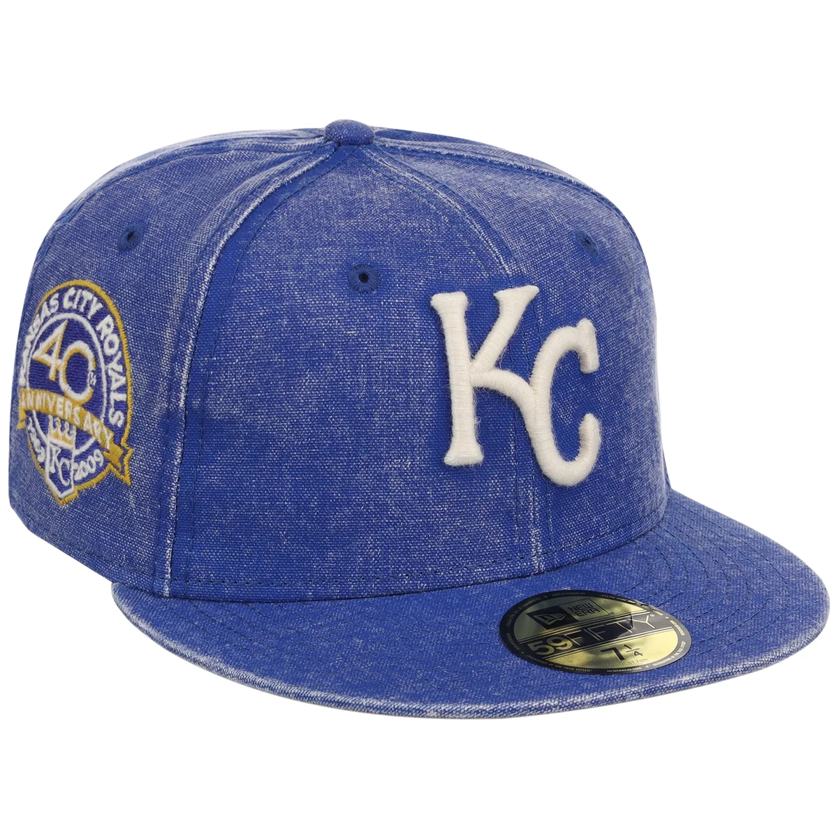 Kansas City Royals MLB Washed New Era 59FIFTY front view