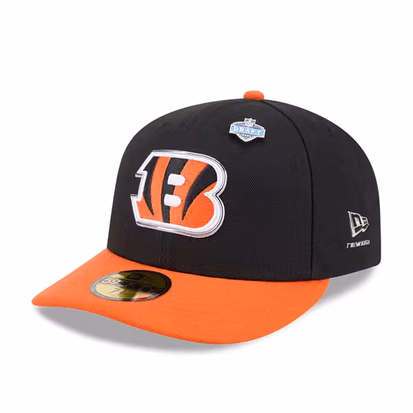 Cincinnati Bengals 2026 NFL Draft Pre-Curved 59FIFTY Fitted Cap product photo