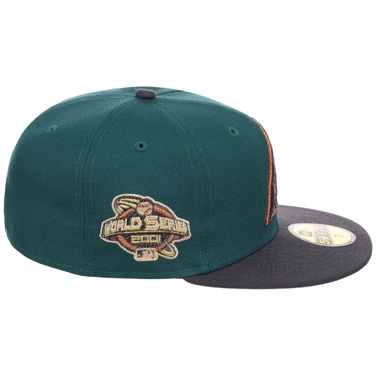 Arizona Diamondbacks Infusion New Era 59FIFTY - Emerald Graphite (Green/Graphite) detail view