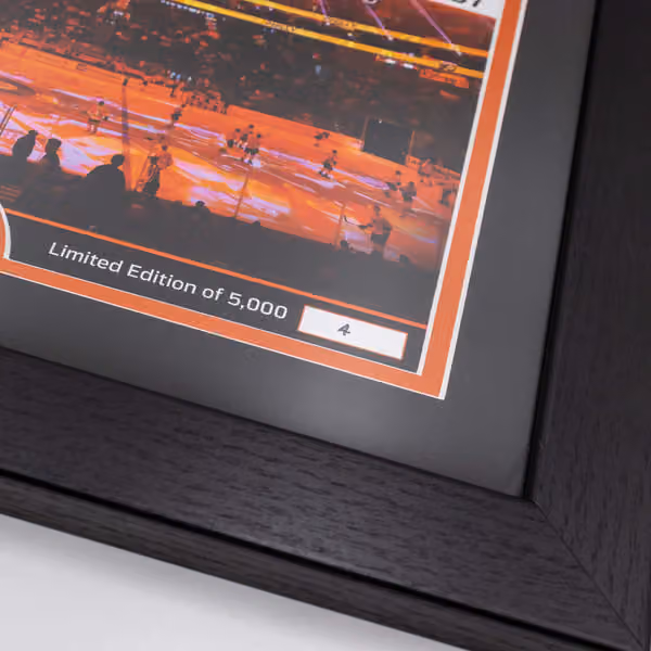 Philadelphia Flyers 2-Time Stanley Cup Champions Bronze Coin Framed NHL Photo view 3