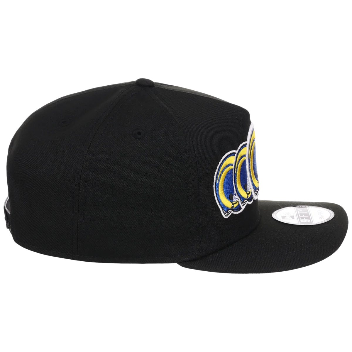 Los Angeles Rams NFL Seismic New Era 9FIFTY A-Frame detail view
