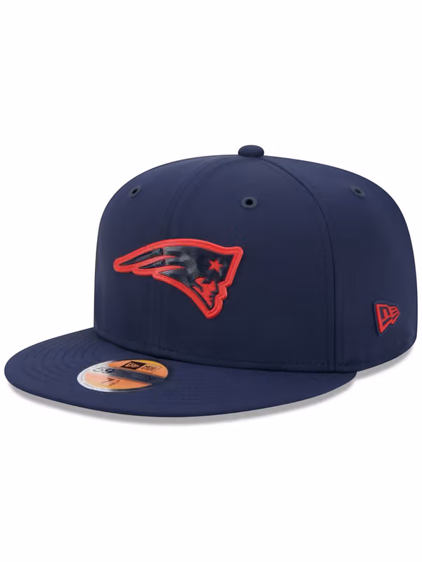 New England Patriots 2026 NFL Sideline 59FIFTY Fitted Cap Navy product photo