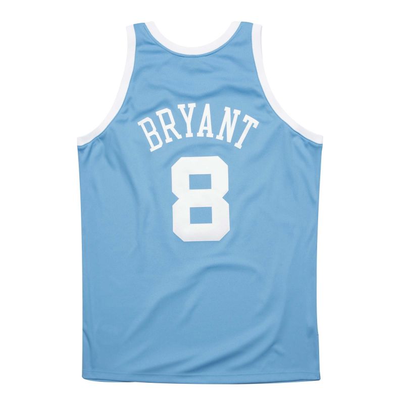 Kobe Bryant #8 Los Angeles Lakers 2004-05 Authentic NBA Jersey Alternate Blue view 2