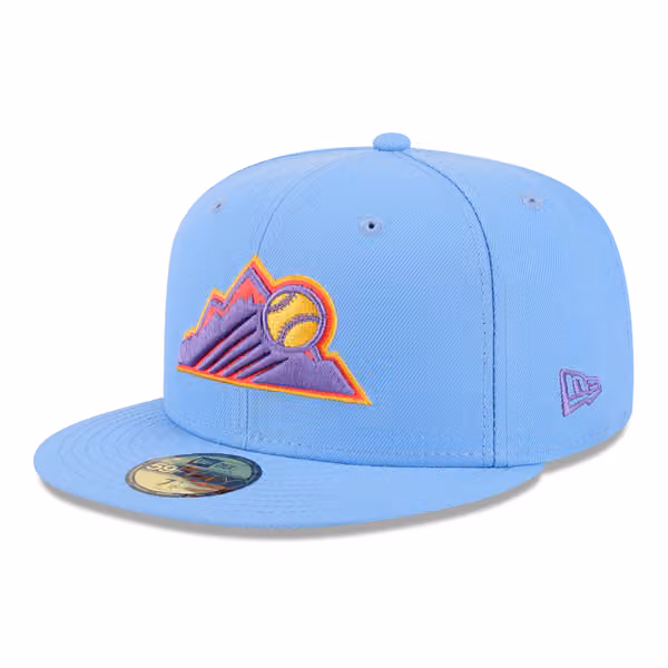 Colorado Rockies MLB Authentic City Connect 59FIFTY Fitted Cap Blue product photo