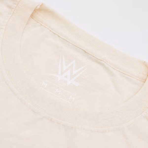CM Punk WWE Superstar T-Shirt Cream (YOUTH) view 5