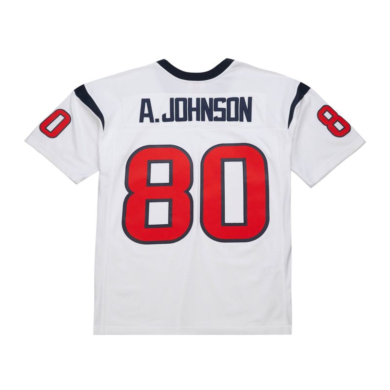 Andre Johnson #80 Houston Texans 2008 Legacy Throwback NFL Jersey White view 1