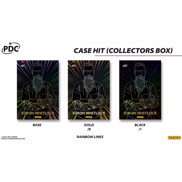 2026 Panini Darts PDC World Championship Trading Cards Collectors Pack view 4