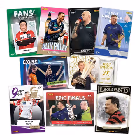 2026 Panini Darts PDC World Championship Trading Cards Collectors Pack view 6