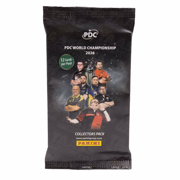 2026 Panini Darts PDC World Championship Trading Cards Collectors Pack view 1