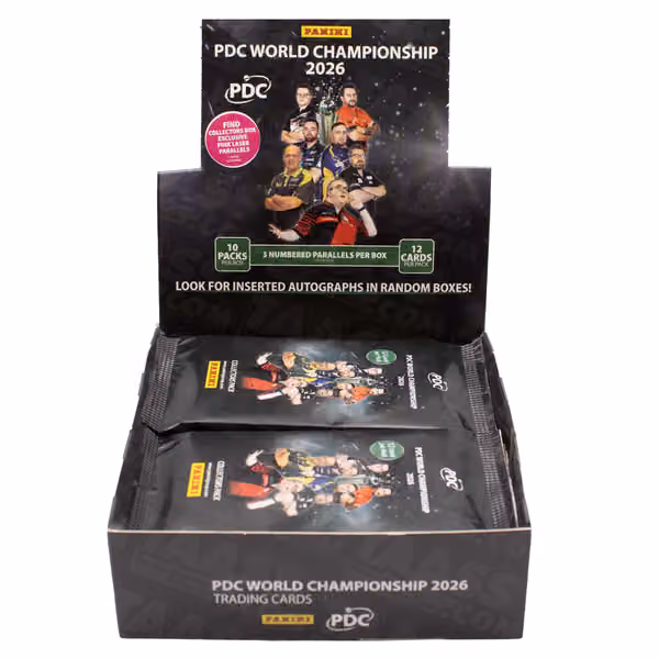 2026 Panini Darts PDC World Championship Trading Cards Collectors Pack view 2