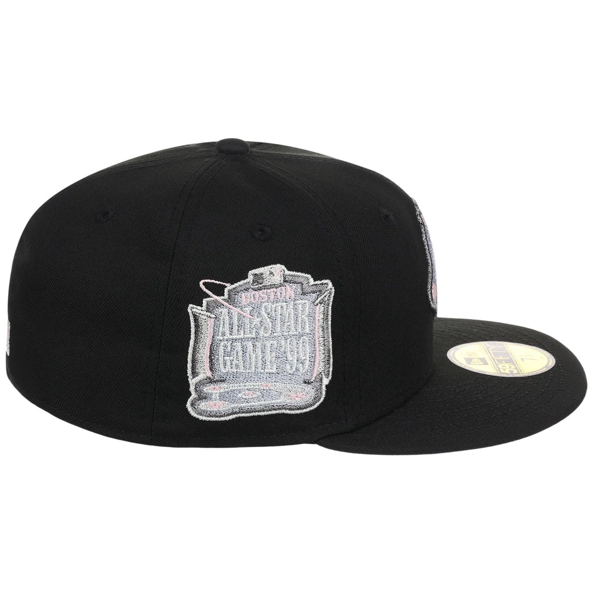 Boston Red Sox MLB Pewter Skies New Era 59FIFTY detail view