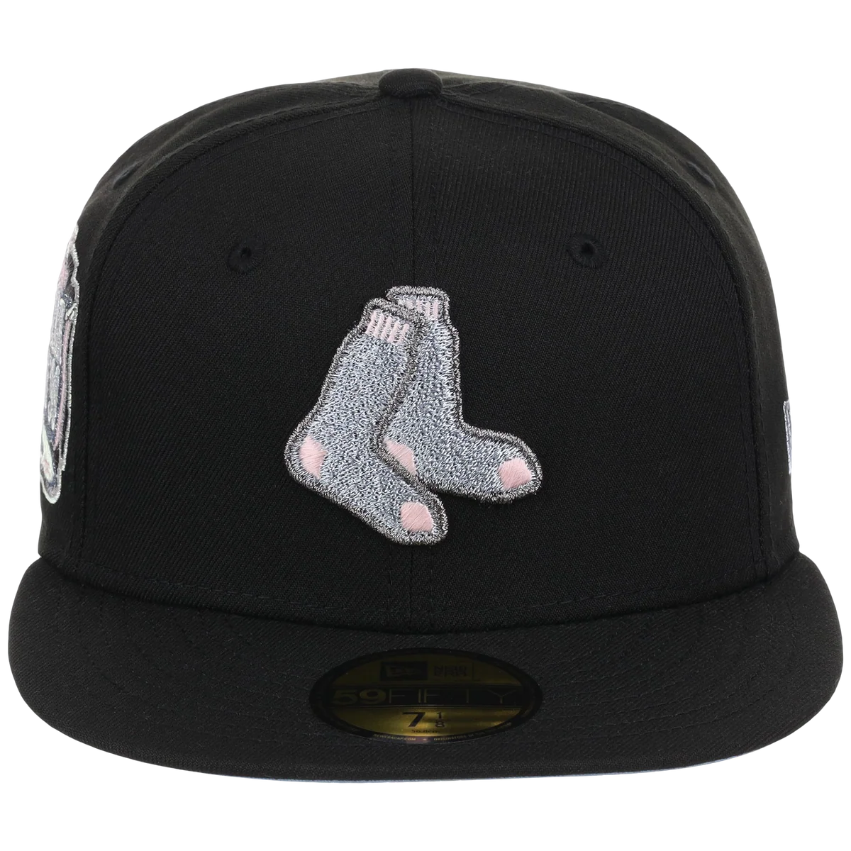 Boston Red Sox MLB Pewter Skies New Era 59FIFTY detail view