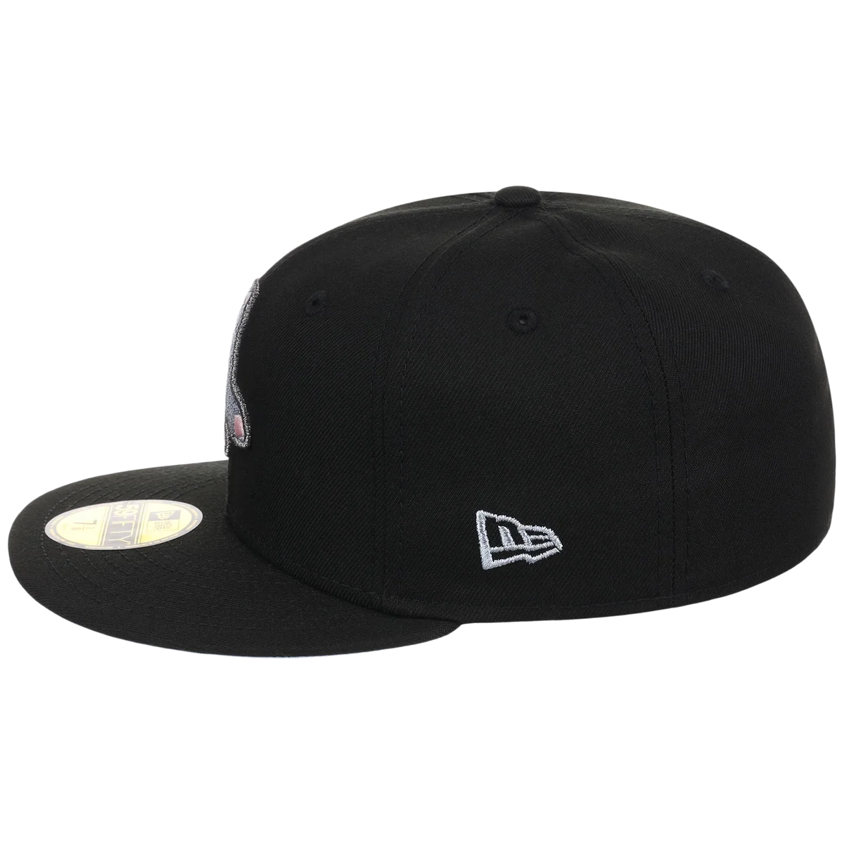 Boston Red Sox MLB Pewter Skies New Era 59FIFTY detail view