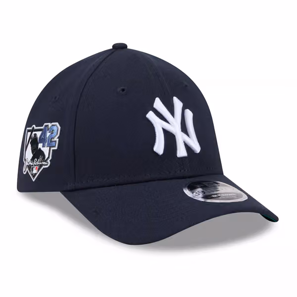 New York Yankees 2026 Jackie Robinson Day 39THIRTY M-Crown Flex Cap Navy product photo