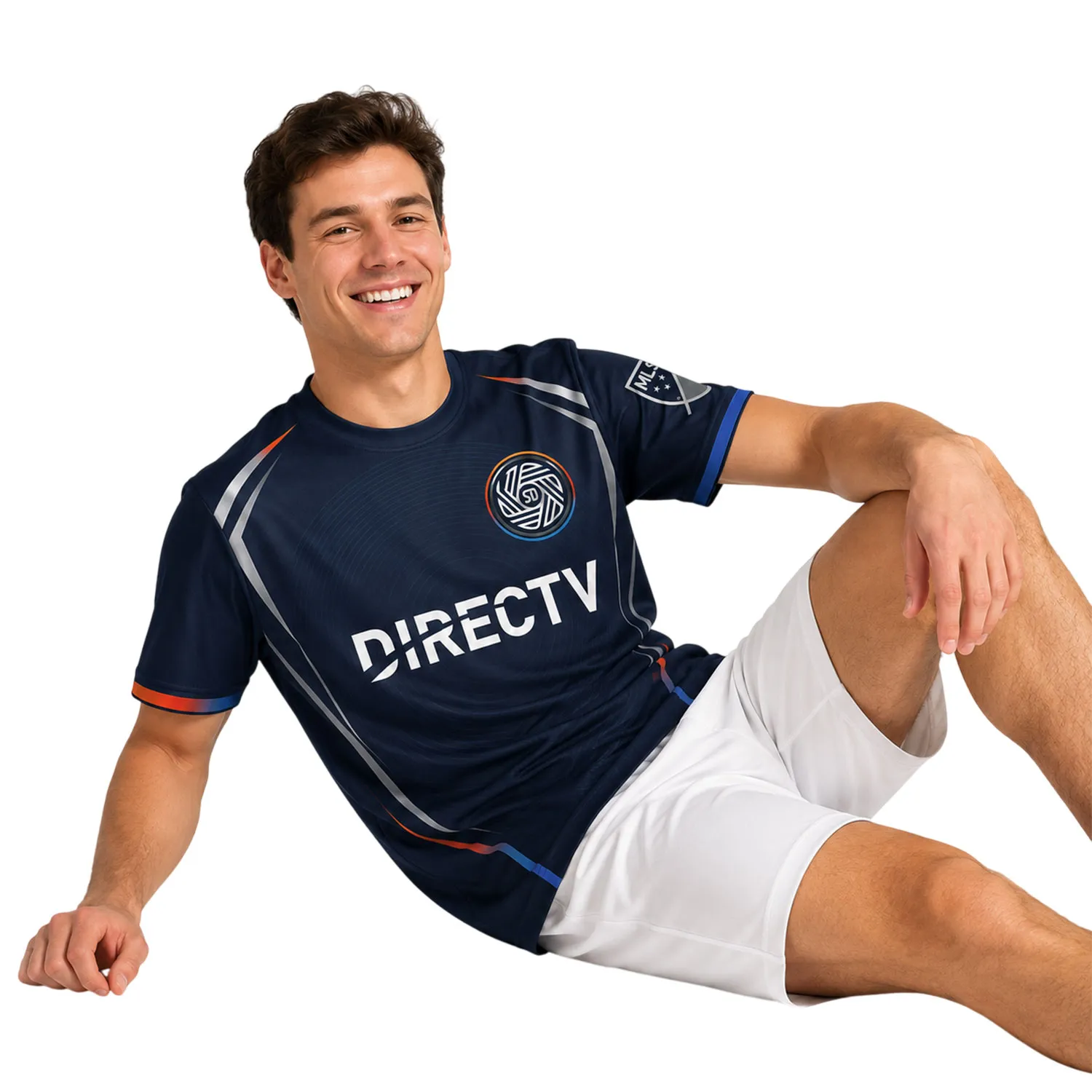 San Diego FC Custom Soccer Jersey – Bold Navy Fan Kit