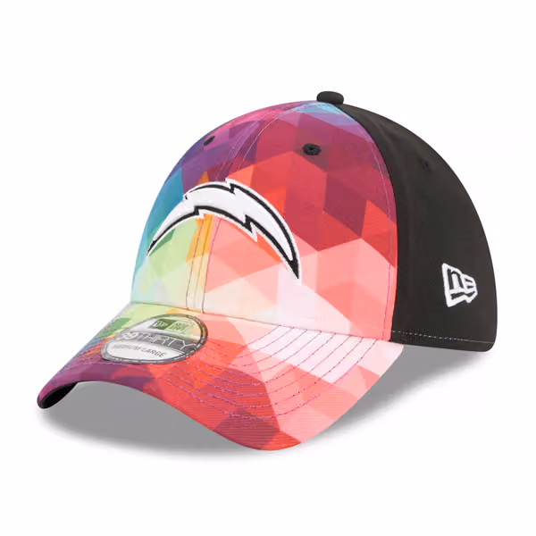 Los Angeles Chargers 2023 NFL On-Field Crucial Catch New Era 39Thirty Flex Cap product photo