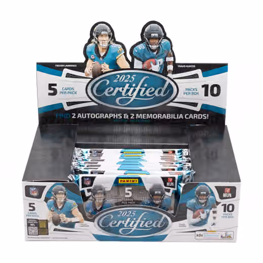 2025 Panini Certified Football NFL Hobby Pack view 2