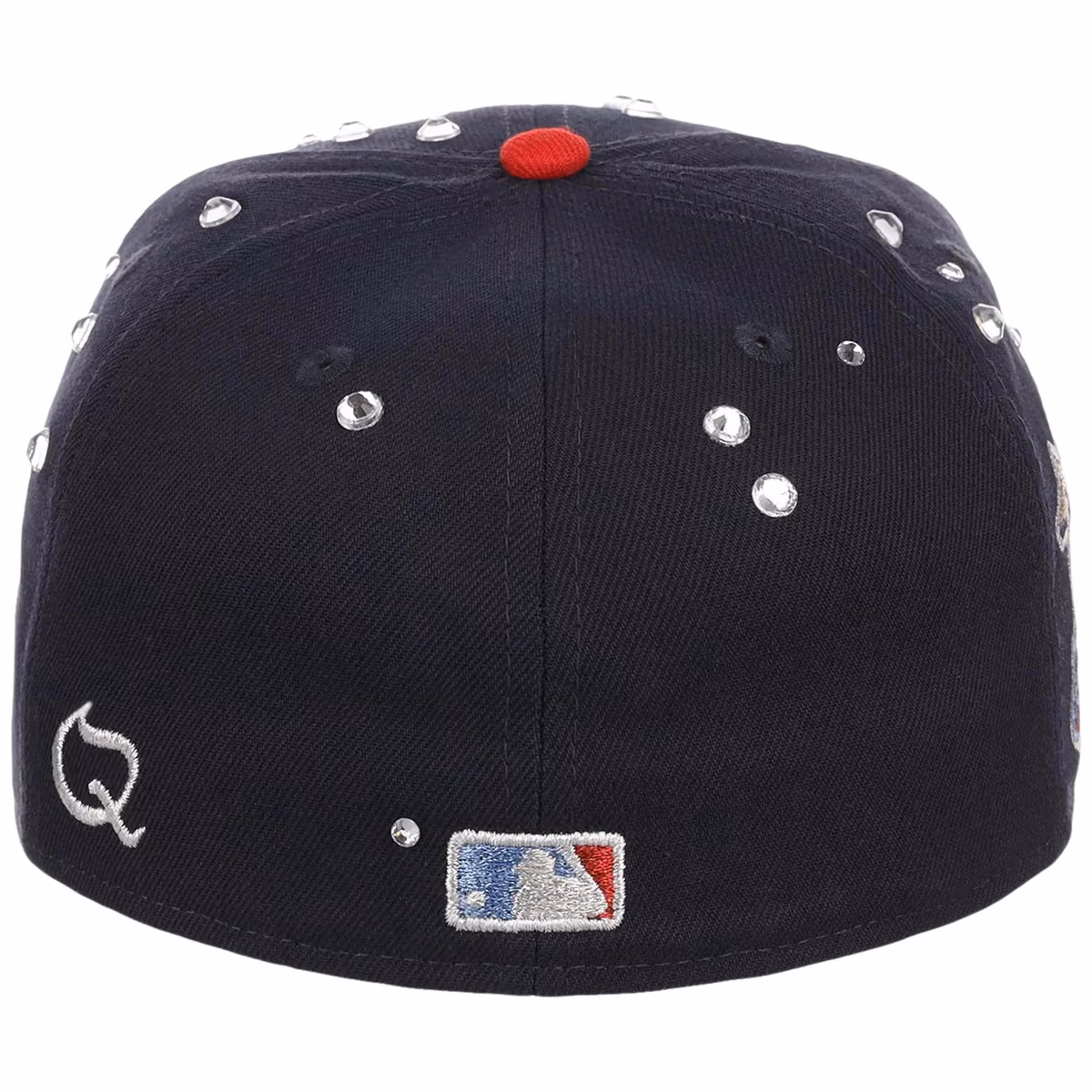Atlanta Braves Quavo Georgia Pack Collection - New Era 59FIFTY "Iced Out" (Navy/Red) detail view