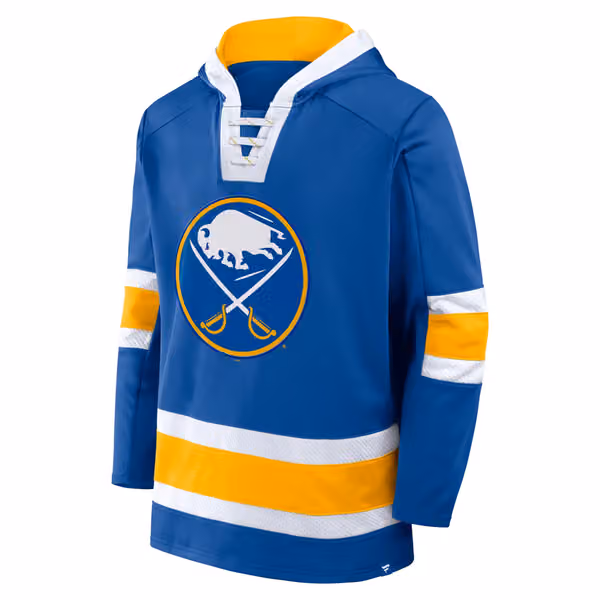 Buffalo Sabres Laced NHL Hoodie Blue view 2
