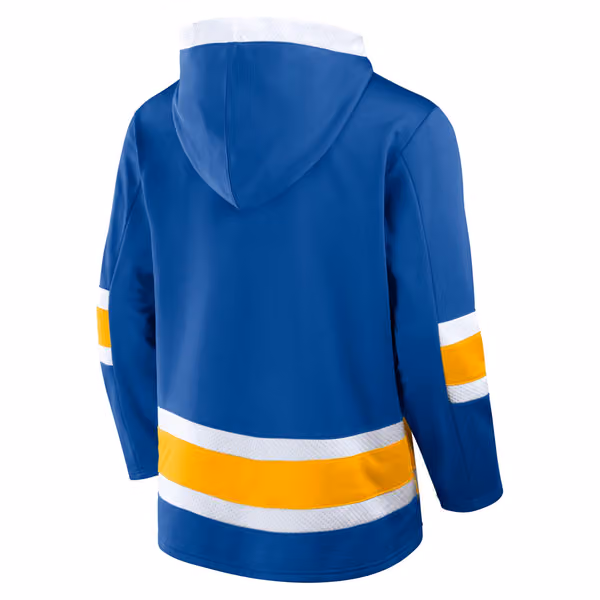 Buffalo Sabres Laced NHL Hoodie Blue view 3