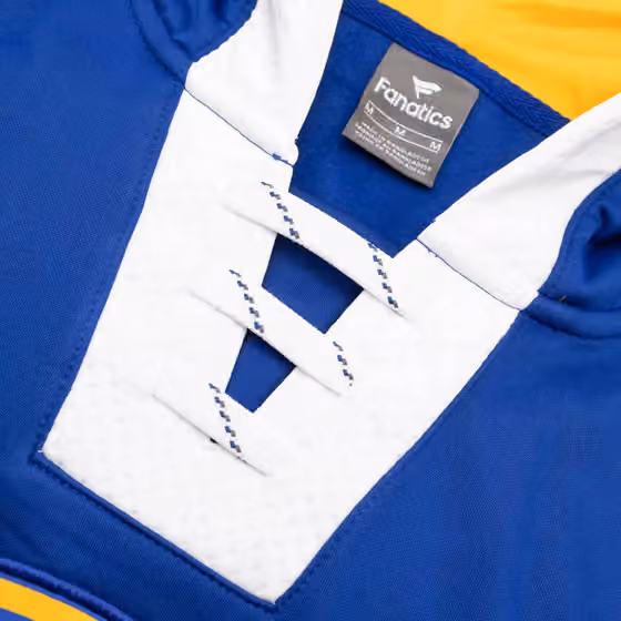 Buffalo Sabres Laced NHL Hoodie Blue view 5