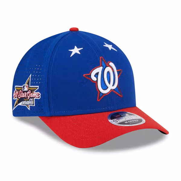 Washington Nationals Authentic 2025 MLB All-Star Game New Era 9FORTY M-Crown Snapback Cap product photo