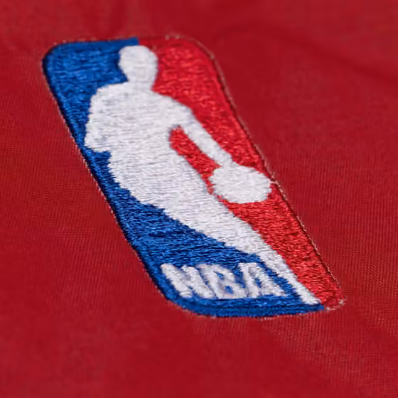 Philadelphia 76ers 1993-94 Authentic Warm Up NBA Jacket Red view 3