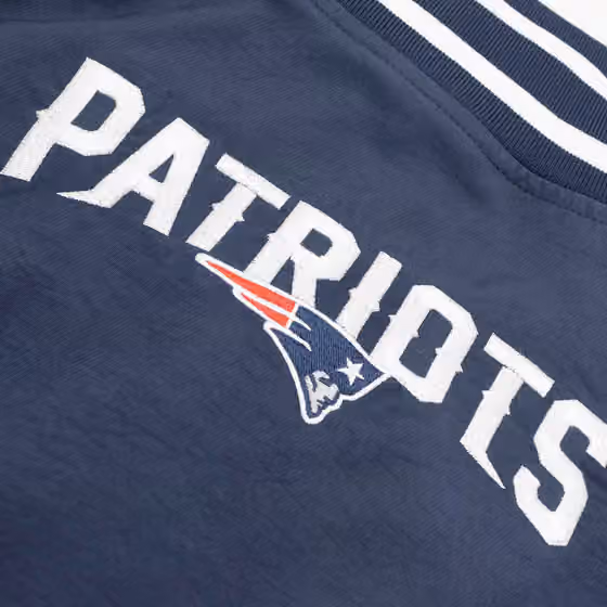 New England Patriots NFL Sideline Nike Coach Bomber Jacket view 6