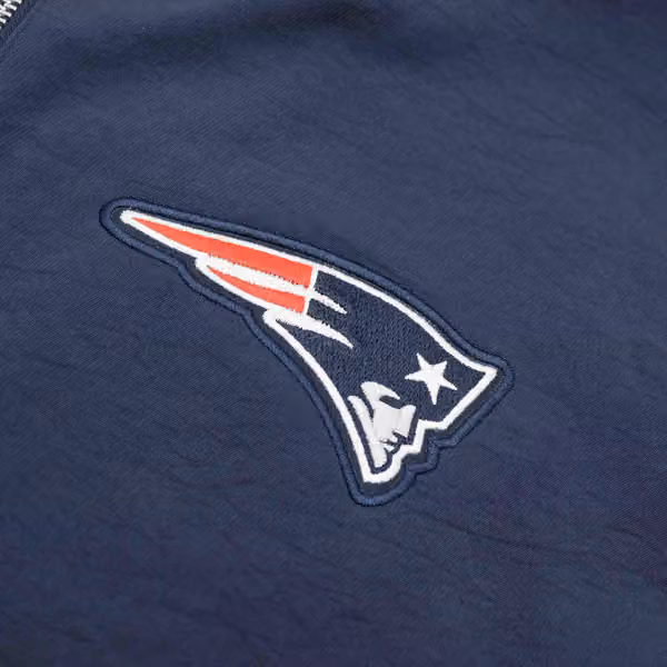 New England Patriots NFL Sideline Nike Coach Bomber Jacket view 4