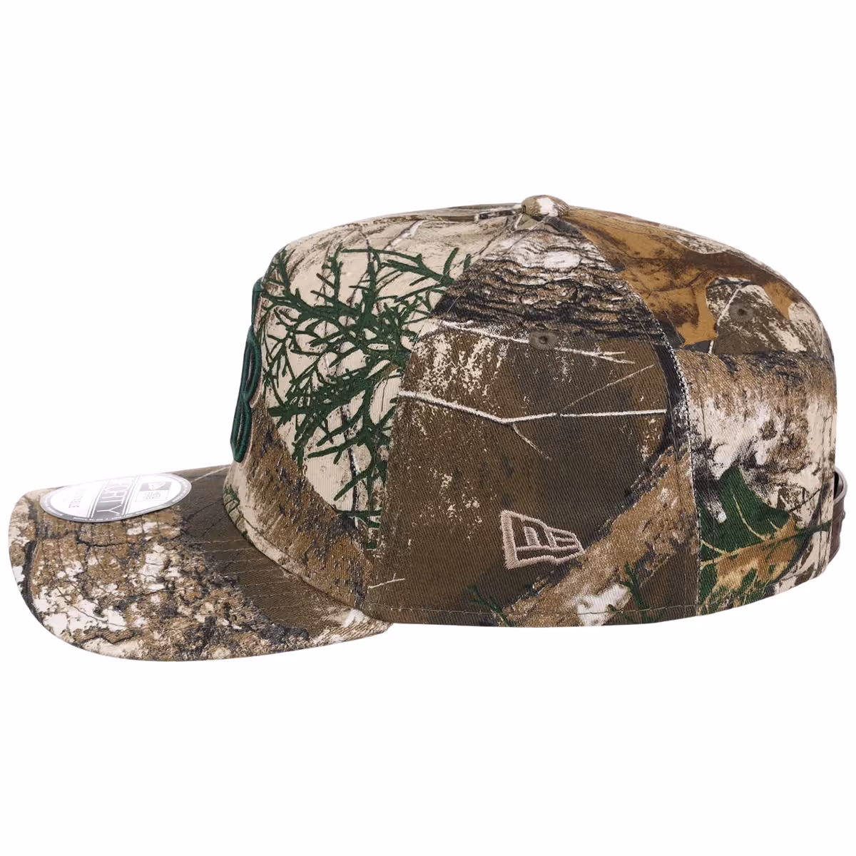 Tampa Bay Rays MLB Realtree FASHION CORE New Era 9FORTY A-Frame detail view